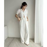 【one after another】ウエストフリルカットパンツ | NICE CLAUP / OLIVE des OLIVE　OUTLET | 詳細画像6 