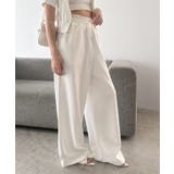 【one after another】ウエストフリルカットパンツ | NICE CLAUP / OLIVE des OLIVE　OUTLET | 詳細画像8 