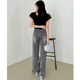 【one after another】ワイドデニム | NICE CLAUP / OLIVE des OLIVE　OUTLET | 詳細画像8 