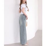 【one after another】ワイドデニム | NICE CLAUP / OLIVE des OLIVE　OUTLET | 詳細画像13 