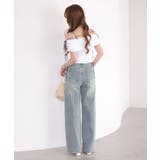 【one after another】ワイドデニム | NICE CLAUP / OLIVE des OLIVE　OUTLET | 詳細画像14 