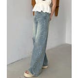 【one after another】ワイドデニム | NICE CLAUP / OLIVE des OLIVE　OUTLET | 詳細画像16 