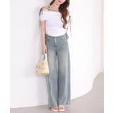 【one after another】ワイドデニム | NICE CLAUP / OLIVE des OLIVE　OUTLET | 詳細画像12 