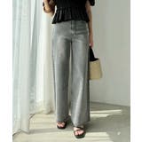 グレー | 【one after another】ワイドデニム | NICE CLAUP / OLIVE des OLIVE　OUTLET