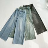 【one after another】【ウエストサイズ調整可】美脚ワイドデニム | NICE CLAUP / OLIVE des OLIVE OUTLET | 詳細画像29