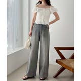 【one after another】【ウエストサイズ調整可】美脚ワイドデニム | NICE CLAUP / OLIVE des OLIVE OUTLET | 詳細画像18