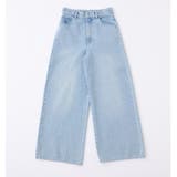 【one after another】【ウエストサイズ調整可】美脚ワイドデニム | NICE CLAUP / OLIVE des OLIVE OUTLET | 詳細画像1