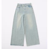 【one after another】【ウエストサイズ調整可】美脚ワイドデニム | NICE CLAUP / OLIVE des OLIVE OUTLET | 詳細画像8