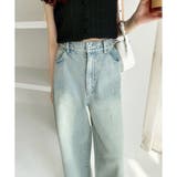 【one after another】【ウエストサイズ調整可】美脚ワイドデニム | NICE CLAUP / OLIVE des OLIVE OUTLET | 詳細画像12