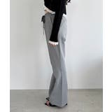 【one after another】フレアカットパンツ | NICE CLAUP / OLIVE des OLIVE　OUTLET | 詳細画像5 