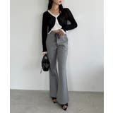 【one after another】フレアカットパンツ | NICE CLAUP / OLIVE des OLIVE　OUTLET | 詳細画像8 