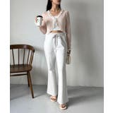 【one after another】フレアカットパンツ | NICE CLAUP / OLIVE des OLIVE　OUTLET | 詳細画像17 