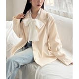 【one after another】ボウタイ半袖ブラウス | NICE CLAUP / OLIVE des OLIVE OUTLET | 詳細画像6