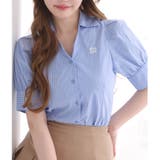 【one after another】ボウタイ半袖ブラウス | NICE CLAUP / OLIVE des OLIVE OUTLET | 詳細画像19