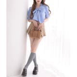 【one after another】ボウタイ半袖ブラウス | NICE CLAUP / OLIVE des OLIVE OUTLET | 詳細画像21