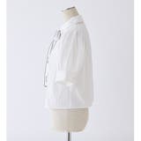 【one after another】ロゴリボン付き半袖ブラウス | NICE CLAUP / OLIVE des OLIVE OUTLET | 詳細画像22