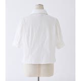 【one after another】ロゴリボン付き半袖ブラウス | NICE CLAUP / OLIVE des OLIVE OUTLET | 詳細画像23