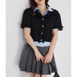 【one after another】ロゴリボン付き半袖ブラウス | NICE CLAUP / OLIVE des OLIVE OUTLET | 詳細画像14