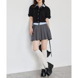 【one after another】ロゴリボン付き半袖ブラウス | NICE CLAUP / OLIVE des OLIVE OUTLET | 詳細画像15