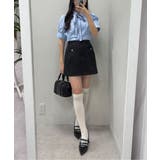 【one after another】ロゴリボン付き半袖ブラウス | NICE CLAUP / OLIVE des OLIVE OUTLET | 詳細画像37