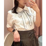 【one after another】ロゴリボン付き半袖ブラウス | NICE CLAUP / OLIVE des OLIVE OUTLET | 詳細画像39