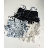 【one after another】花柄オフショルシャーリングリボンブラウス | NICE CLAUP / OLIVE des OLIVE　OUTLET | 詳細画像12 