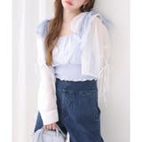 【one after another】袖リボンシアーシャツ | NICE CLAUP / OLIVE des OLIVE OUTLET | 詳細画像28