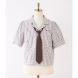 【one after another】ネクタイ付き開襟シャツ | NICE CLAUP / OLIVE des OLIVE OUTLET | 詳細画像16
