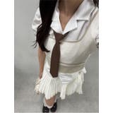 【one after another】ネクタイ付き開襟シャツ | NICE CLAUP / OLIVE des OLIVE OUTLET | 詳細画像36