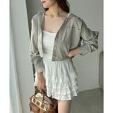 【one after another】フード付きチェックシャツ | NICE CLAUP / OLIVE des OLIVE OUTLET | 詳細画像10