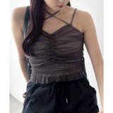 【one after another】シャーリングキャミ | NICE CLAUP / OLIVE des OLIVE OUTLET | 詳細画像14