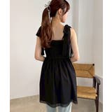 【one after another】肩リボンシャーリングビスチェ | NICE CLAUP / OLIVE des OLIVE　OUTLET | 詳細画像22 