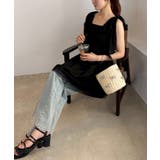 【one after another】肩リボンシャーリングビスチェ | NICE CLAUP / OLIVE des OLIVE　OUTLET | 詳細画像24 