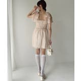 【one after another】肩リボンシャーリングビスチェ | NICE CLAUP / OLIVE des OLIVE　OUTLET | 詳細画像27 