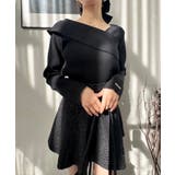 【one after another】韓国っぽアシンメトリーニット | NICE CLAUP / OLIVE des OLIVE　OUTLET | 詳細画像9 