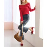 【one after another】韓国っぽアシンメトリーニット | NICE CLAUP / OLIVE des OLIVE　OUTLET | 詳細画像20 