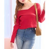 【one after another】韓国っぽアシンメトリーニット | NICE CLAUP / OLIVE des OLIVE　OUTLET | 詳細画像22 