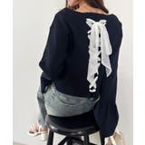 【one after another】バックリボンテレコトップス | NICE CLAUP / OLIVE des OLIVE　OUTLET | 詳細画像21 