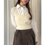 【one after another】ベストドッキングシャツ | NICE CLAUP / OLIVE des OLIVE OUTLET | 詳細画像2