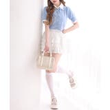 【one after another】今期トレンド/重ね襟半袖ニット | NICE CLAUP / OLIVE des OLIVE　OUTLET | 詳細画像4 