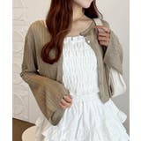 【one after another】ラメ混シアーカーデ | NICE CLAUP / OLIVE des OLIVE　OUTLET | 詳細画像1 