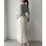 【one after another】ラメ混シアーカーデ | NICE CLAUP / OLIVE des OLIVE　OUTLET | 詳細画像4 