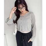 【one after another】ラメ混シアーカーデ | NICE CLAUP / OLIVE des OLIVE　OUTLET | 詳細画像9 