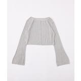 【one after another】ラメ混シアーカーデ | NICE CLAUP / OLIVE des OLIVE　OUTLET | 詳細画像10 