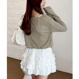 【one after another】ラメ混シアーカーデ | NICE CLAUP / OLIVE des OLIVE　OUTLET | 詳細画像25 