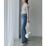 【one after another】オフショルクロスリボンニット | NICE CLAUP / OLIVE des OLIVE　OUTLET | 詳細画像4 