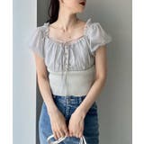 【one after another】オフショルクロスリボンニット | NICE CLAUP / OLIVE des OLIVE　OUTLET | 詳細画像6 