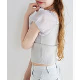 【one after another】オフショルクロスリボンニット | NICE CLAUP / OLIVE des OLIVE　OUTLET | 詳細画像15 