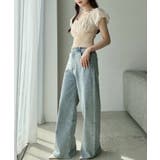 【one after another】オフショルクロスリボンニット | NICE CLAUP / OLIVE des OLIVE　OUTLET | 詳細画像18 