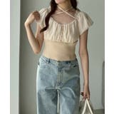 【one after another】オフショルクロスリボンニット | NICE CLAUP / OLIVE des OLIVE　OUTLET | 詳細画像21 